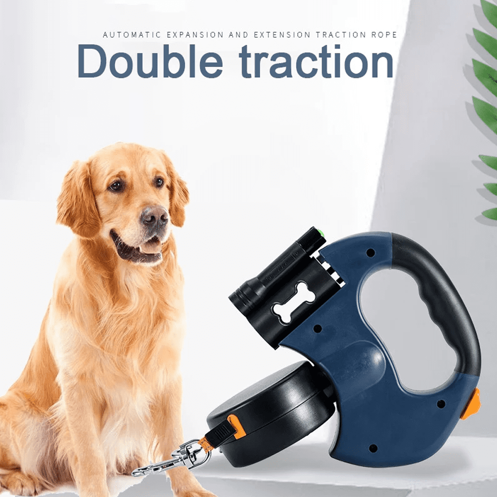DualDoggo 360° No-Tangle Leash