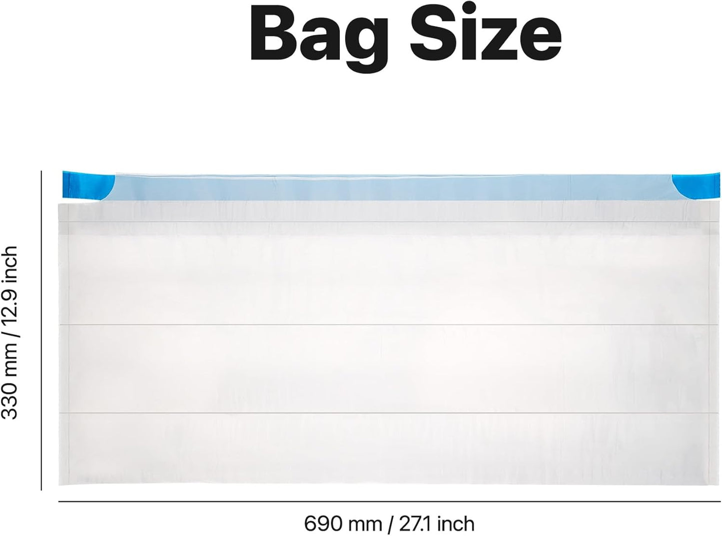 Trash Bags for M1 Open Top Self Cleaning Cat Litter Box