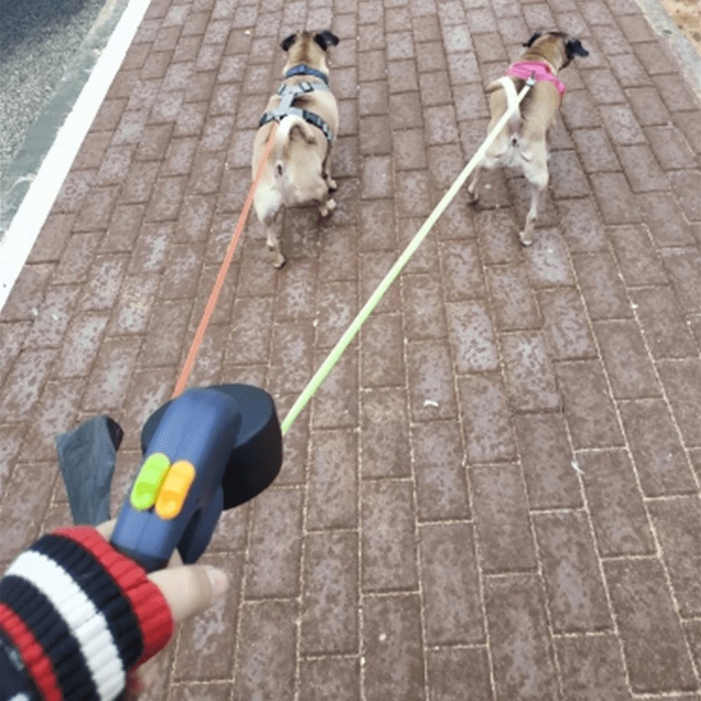 
DualDoggo 360° No-Tangle Leash